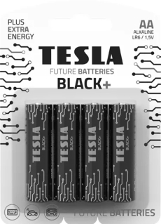 Щелочная батарейка TESLA AA BLACK N1