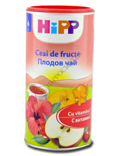 HIPP Ceai din fructe (6 luni) 200 g /3921/ N1