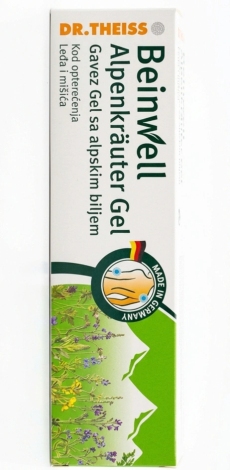 Dr.Theiss Tataneasa gel cu ierburi alpine N1