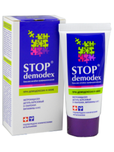 STOP DEMODEX balsam pentru fata si corp N1