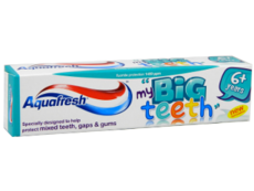 Pasta de dinti pentru copii Aquafresh Big Teeth 6 ani+ N1