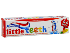 Pasta de dinti pentru copii Aquafresh Little Teeth 3-5 ani N1