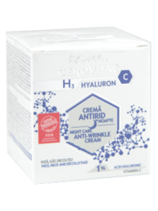 Gerovital H3 Hyaluron C Crema antirid de noapte 50 ml N1