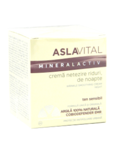 Aslavital Mineralactiv crema regeneranta netezire riduri (de noapte)Nou 50 ml N1