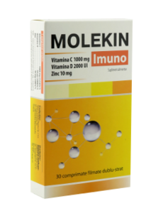 Molekin Imuno (C + D3 + Zn) N30
