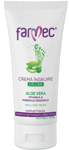 Farmec crema p/u ingrijirea calcaielor cu aloe vera N1