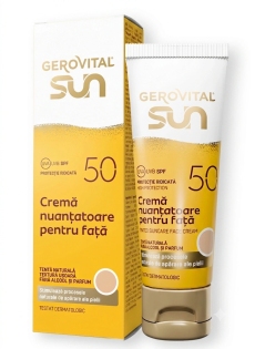 Gerovital Sun Crema de fata Nuantatoare SPF50 N1