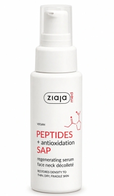 Ziaja Med Peptides ser regenerant pentru fata gat si decolteu N1