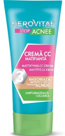 Gerovital Stop Acnee crema CC matifianta N1
