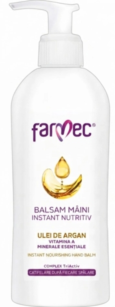 Farmec Balsam maini instant nutritiv (cu Ulei de Argan) N1