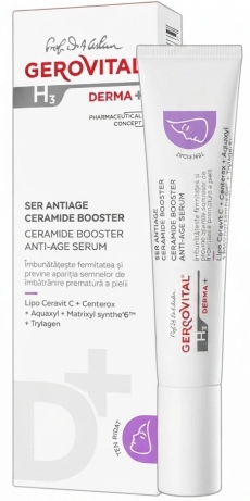 Gerovital H3 Derma+ ser antiage ceramide booster N1