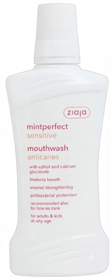 Ziaja Mintperfect apa de gura Sensitive anticarie N1