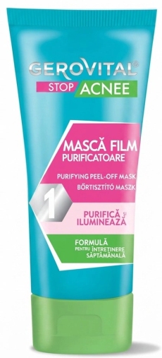 Gerovital Stop Acnee masca film purificatoare N1