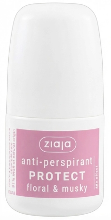 Ziaja Antiperspirant roll-on PROTECT floralMusky N1