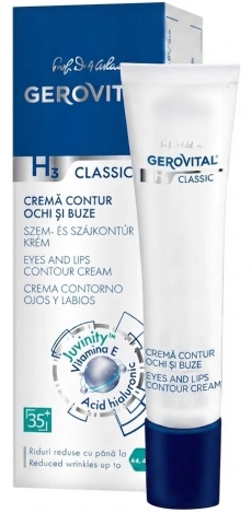 Gerovital H3 Classic crema contur ochi si buze N1
