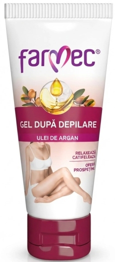 Farmec gel dupa depilare cu argan N1