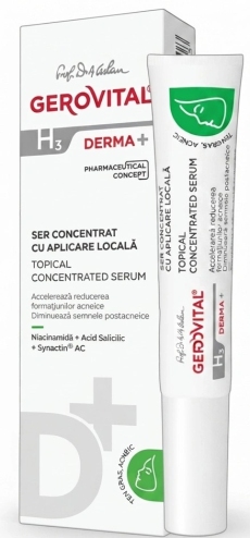 Gerovital H3 Derma+ ser concentrat cu aplicare locala N1