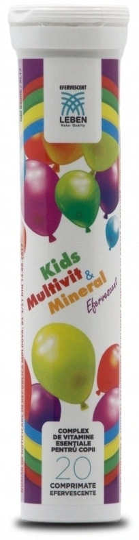 Kids MultivitMinerals Effervescent N20