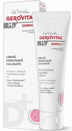 Gerovital H3 Derma+ crema hidratanta calmanta