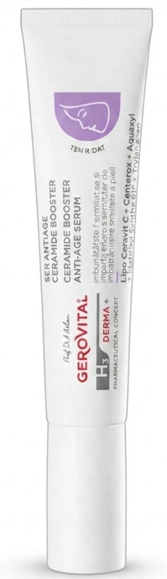 Gerovital H3 Derma+ ser antiage ceramide booster