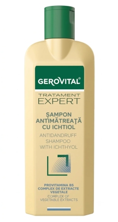 Gerovital Tratament Expert sampon antimatreata cu ichtiol N1