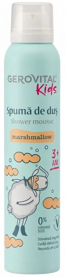Gerovital Kids Spuma de dus Marshmellow N1