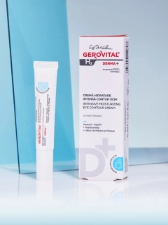 Gerovital H3 Derma+ crema hidratare intensa contur ochi
