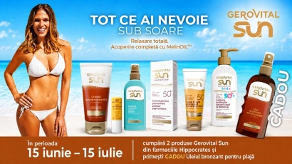 Promoție Gerovital Sun