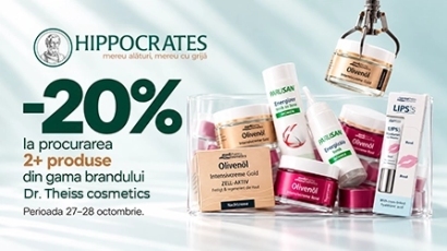 Reducere de -20% la achiziția a două produse Dr. Theiss Cosmetics
