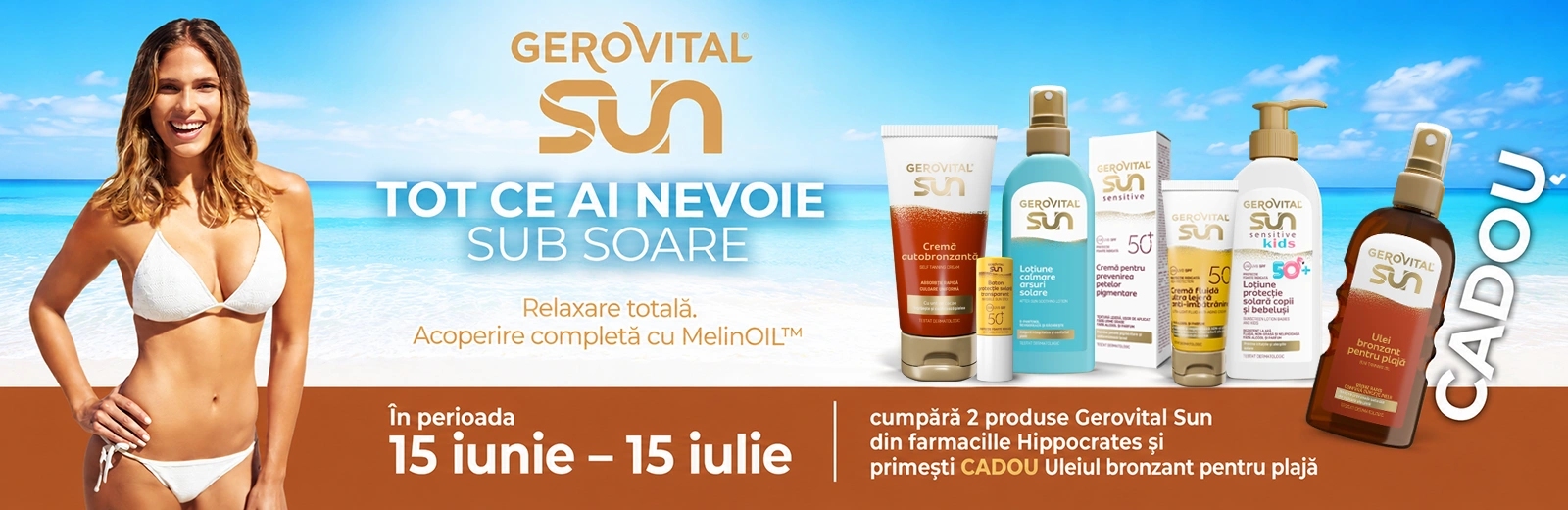 Promoție Gerovital Sun