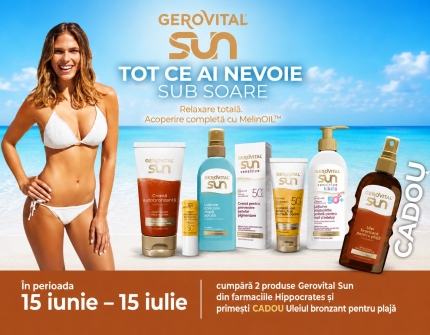 Promoție Gerovital Sun