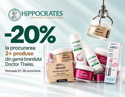 Reducere de -20% la achiziția a două produse Dr. Theiss Cosmetics