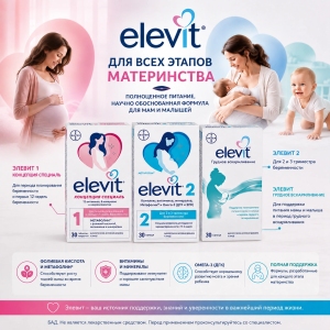 Elevit для всех этапов материнства