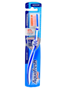 Зубная щетка Аквафреш Interdental Silky Medium N1