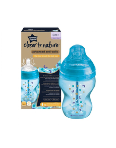 Biberon (0+) 260 ml anticolici cu senzor de temp. si sistem de ventilatie 1 buc TT0022 N1