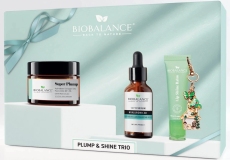БИО БАЛАНС Набор Super plump крем + Super сыворотка с гиалуроновой кислотой + бальзам для губ Mint L