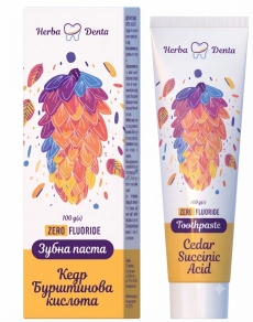 Pasta de dinti Herba Denta Cedru si acid succinic N1