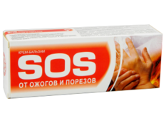 Эликсир SOS крем-бальзам от ожогов и порезов с мумиё N1