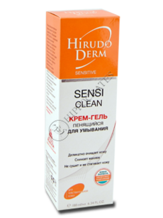 Биокон Гирудо Дерм Sensitive SENSI CLEAN крем-гель для умывания пенящийся N1