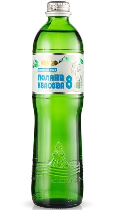 Вода минер. Поляна Квасова 8 (слаб газ.)