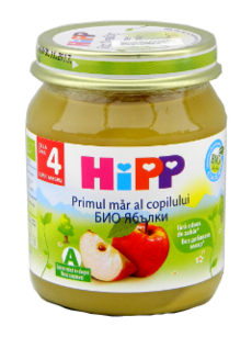 HIPP Fructe, Primul mar al copilului (4 luni) 125 g /4233/ N1
