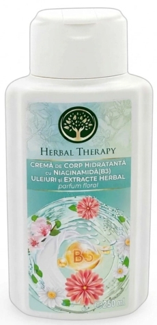 Crema de corp hidratanta cu niacinamida (B3), uleiuri si extr.herbal N1