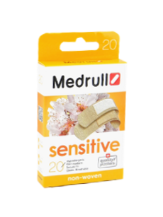 Пластырь MEDRULL Sensitive (1.9x7.2 см-10 шт, 2.5x7.2 см-6 шт,диам. 2.2 см) № 20 N20