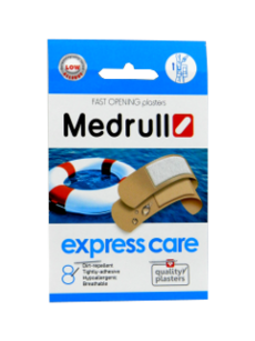 Пластырь MEDRULL Express Care 2.5 см x 7.2 см № 8 N8