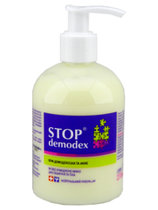 Стоп Демодекс мыло жидкое для лица и тела N1