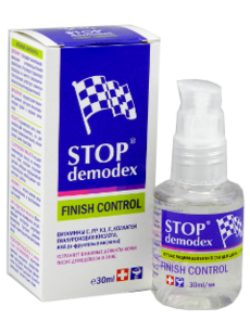 STOP DEMODEX gel pentru fata Finish Control N1