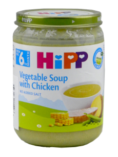 HIPP Supa de legume cu carne de gaina (6 luni) 190 g /7973/
