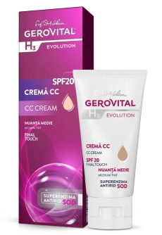 Геровитал Н3 Evolution Крем CC SPF20 N1