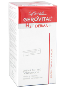 Gerovital H3 Derma+ crema antirid contur ochi  N1