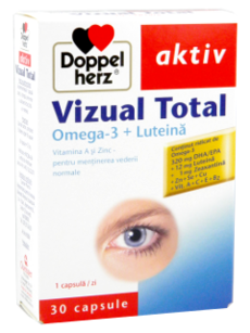 Doppelherz Total Omega 3 + Luteina N30